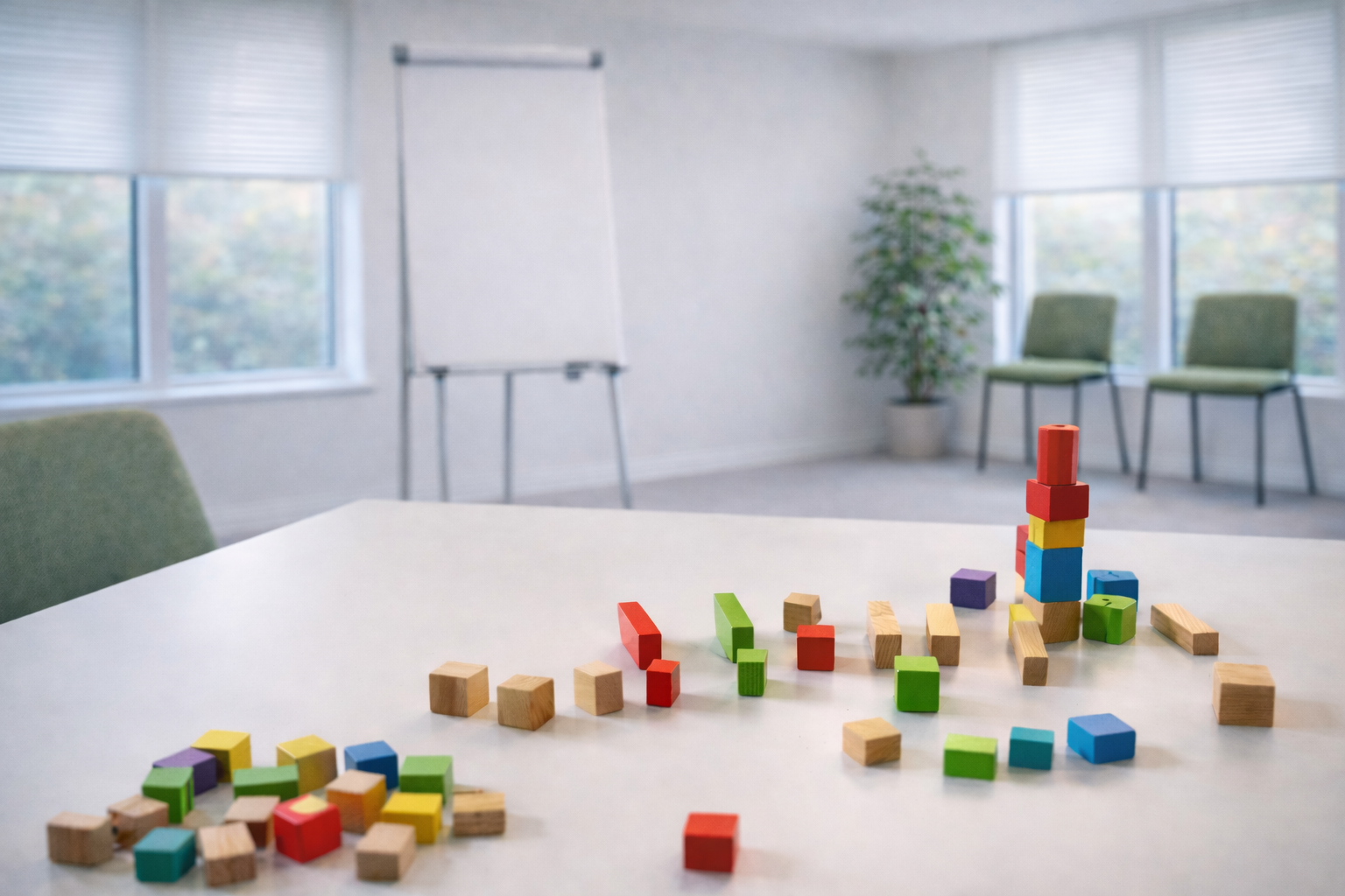 Figurenaufstellung aus einer echten Mediation – Mediation öffentlicher Bereich Göttingen Hannover Kassel